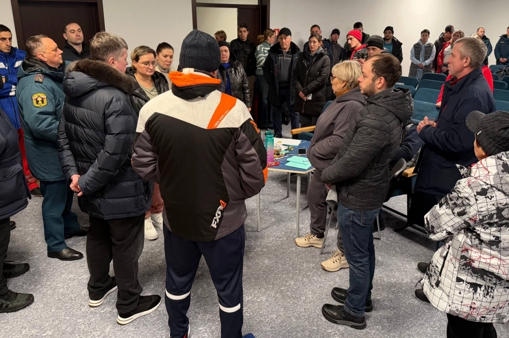 Пункт временного размещения, работа с гражданами.