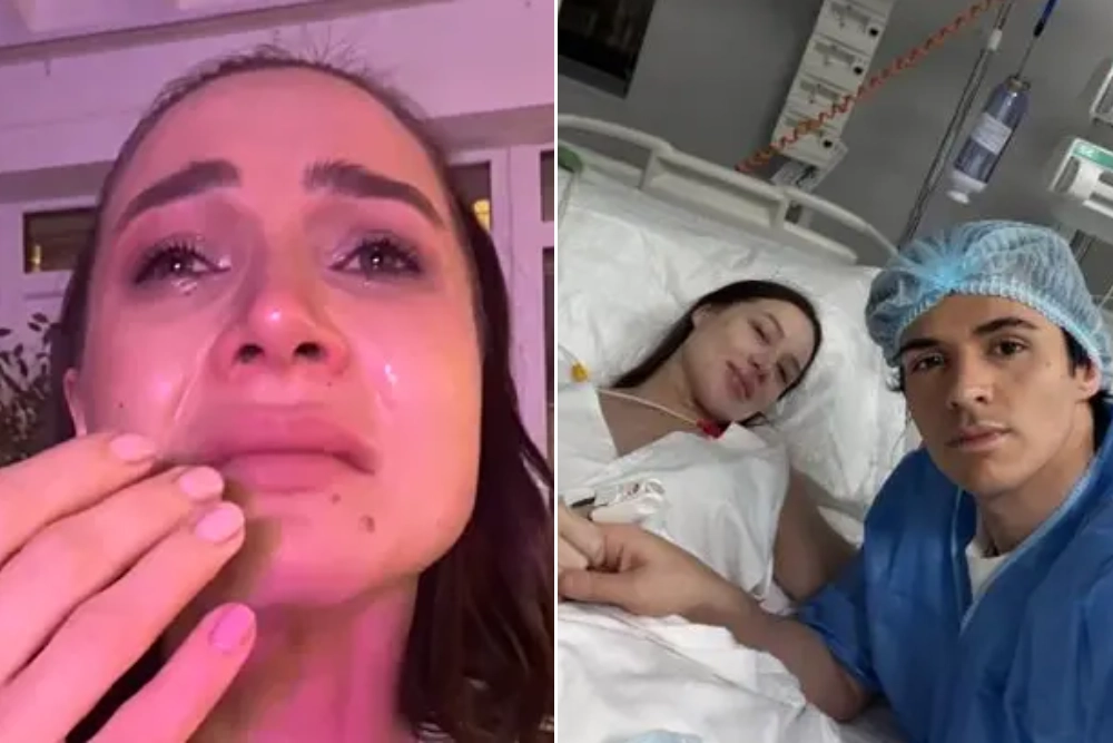 Valeria Chekalina y Louis Squicchiarini.