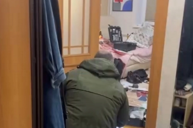 Следователи осмотрели место преступления.