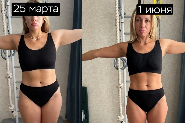 Юля не стесняется показывать свои результаты. Это мотивирует других на изменения.