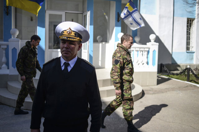 Главнокомандующий Военно-морскими силами Украины Сергей Гайдук