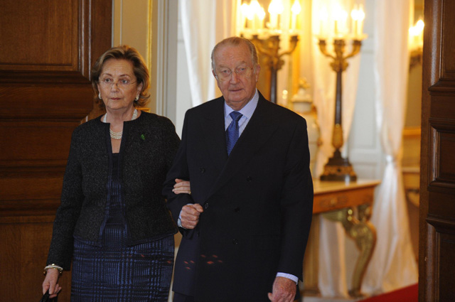 Королева Паола и король Альберт II. 2011 г.