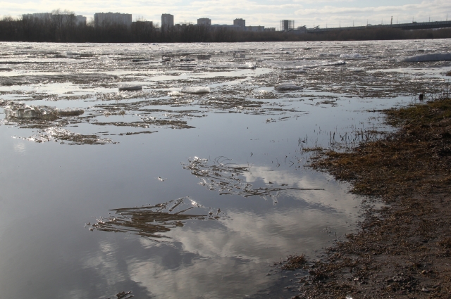Ледоход на Иртыше омичи традиционно ждут во второй декаде апреля. 