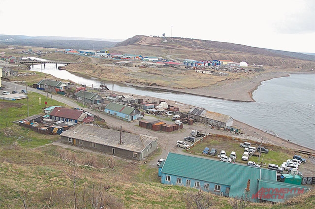 Столица острова Итуруп - город Курильск.