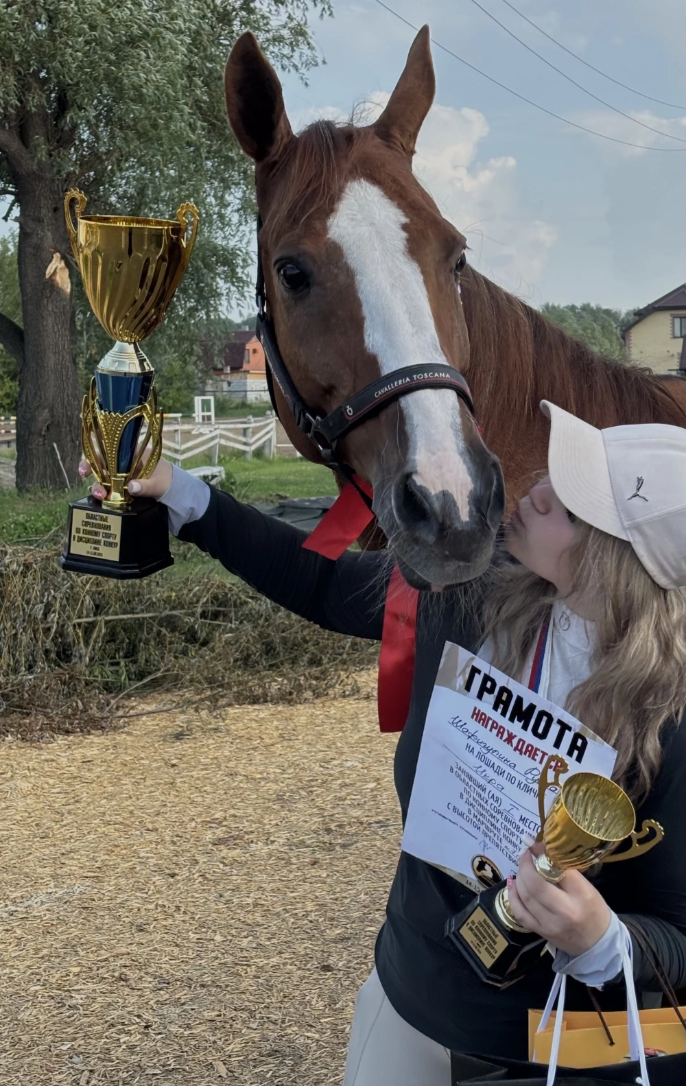 Руслана и Икра - неоднократные победители конных соревнований.