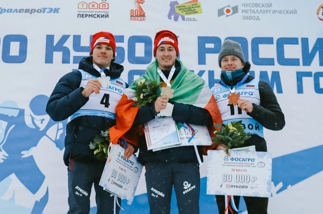 Справа — Сергей Волков, посередине — Сергей Ардашев, а слева — Данила Карпасюк.