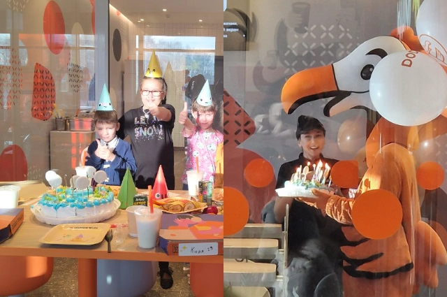 Каждого именинника поздравляет та самая Додо-Птичка.