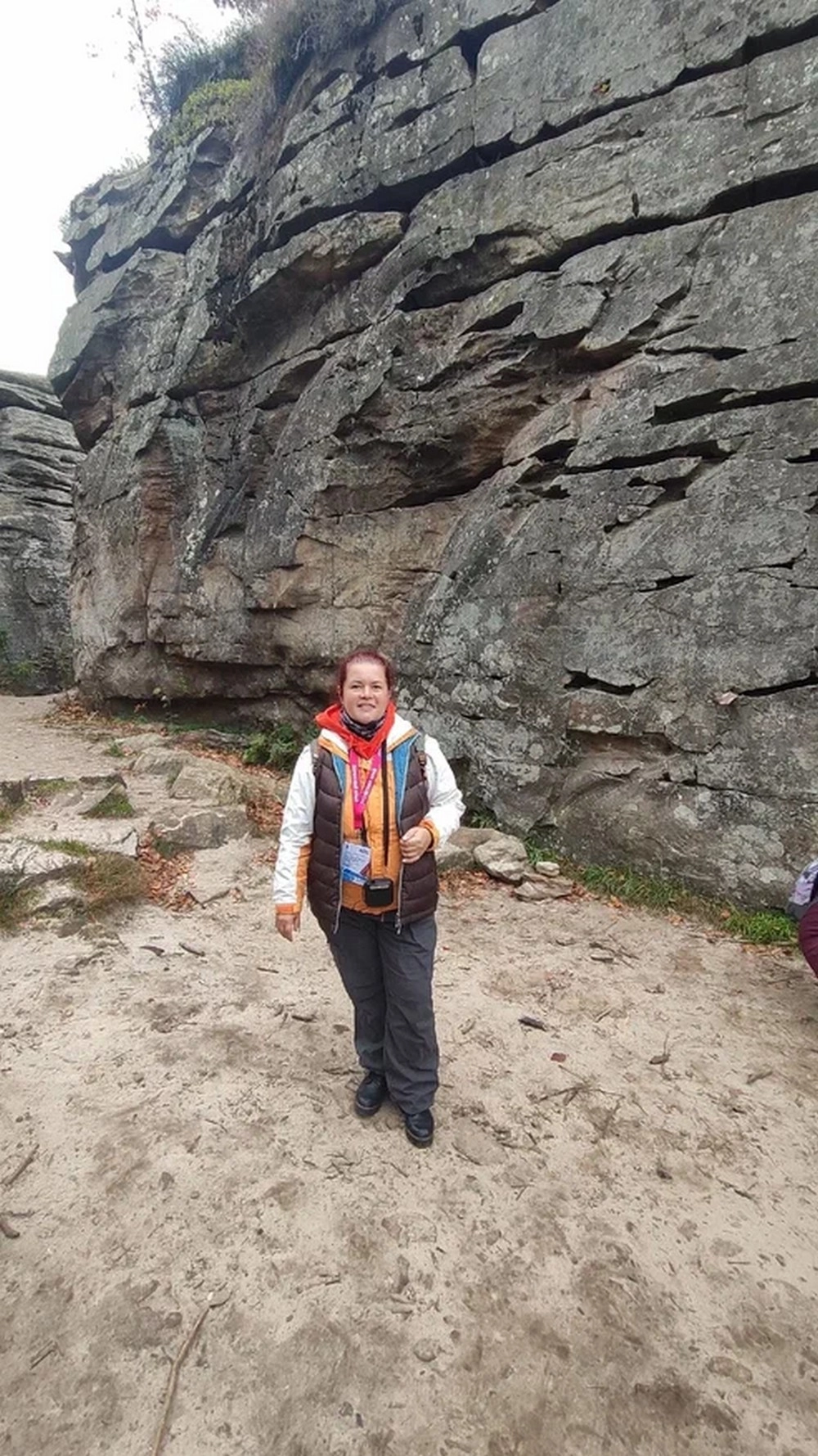 На экскурсии в Каменном городе. Ксения Батырова