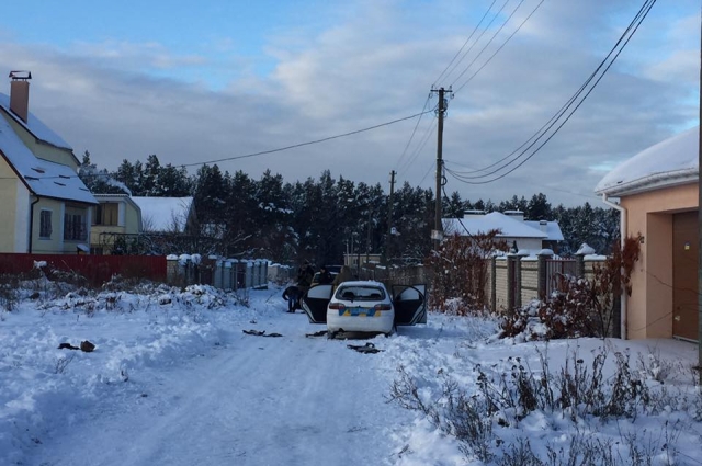 На месте перестрелки