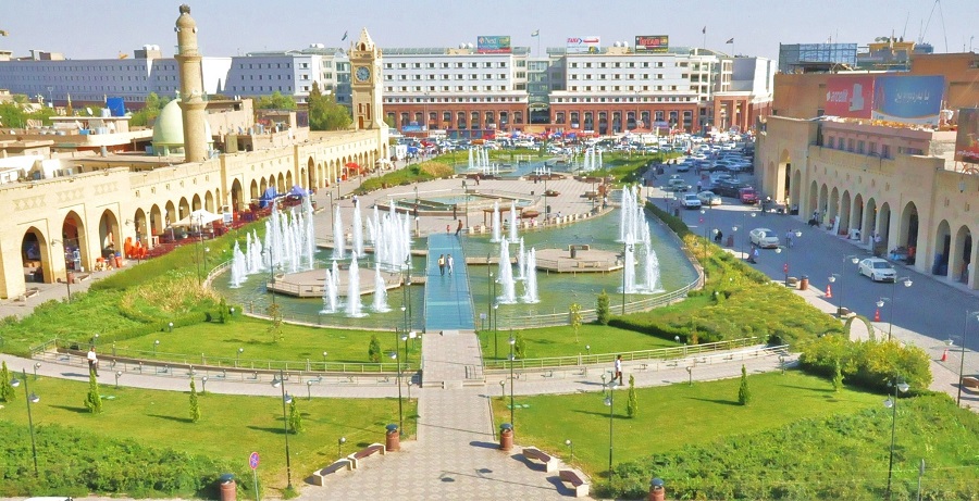 Столица Иракского Курдистана-Эрбиль.