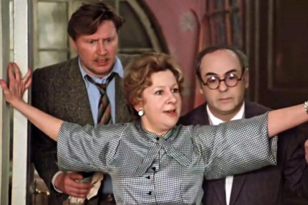 Виктор Борцов, Инна Ульянова и Леонид Броневой.