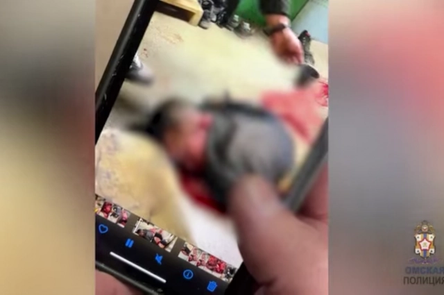 Момент, когда пострадавшего поливали кипятком