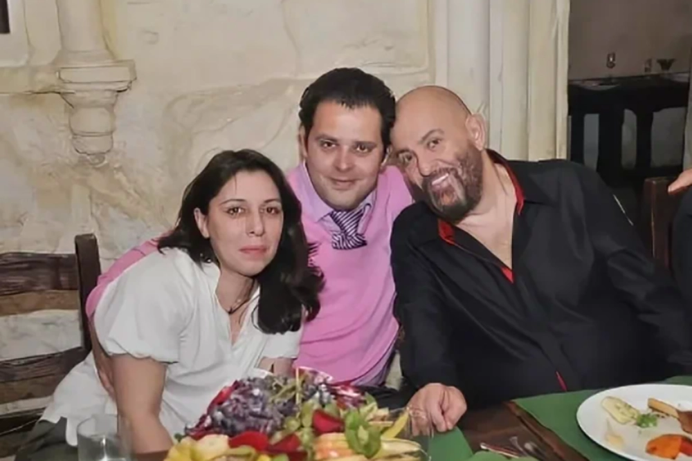 Шуфутинский с сыном Дэвидом и невесткой Анжелой