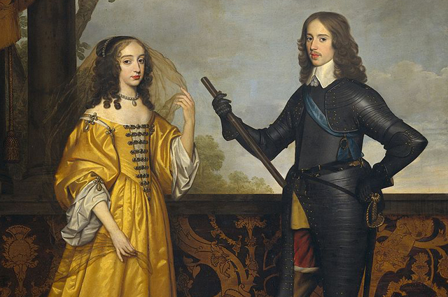 Родители Вильгельма — Вильгельм II Оранский и Мария Стюарт. Геррит ван Хонтхорст.