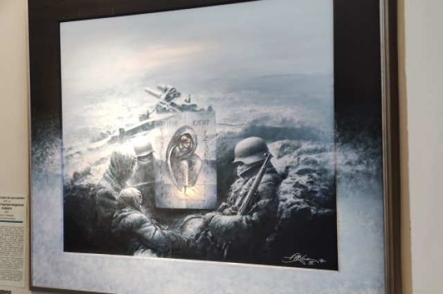 Икона Ройбера как собирательный образ солдата, который пришел на сталинградскую землю, чтобы погибнуть.