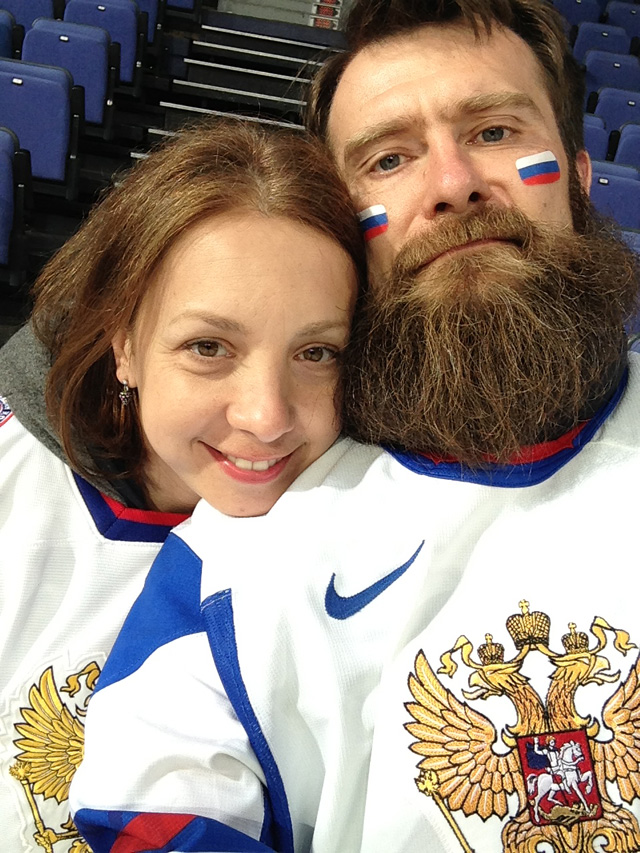 Сергей Чумин с женой Ириной