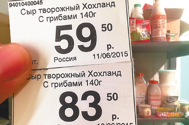 Цены на продукты, магазин, супермаркет