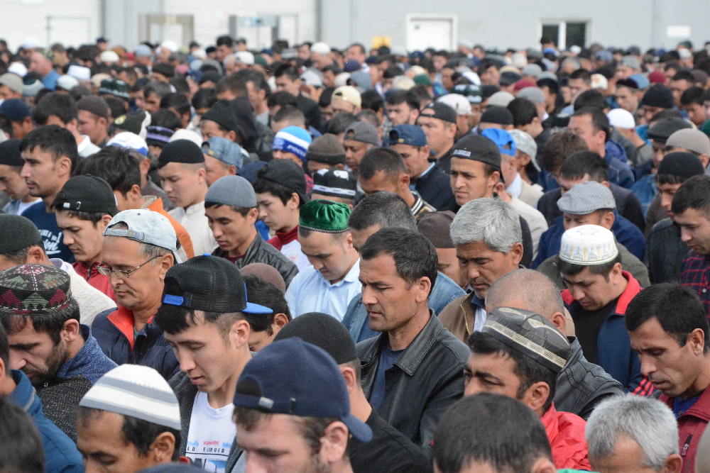 Намаз начнется в 6.30 утра.