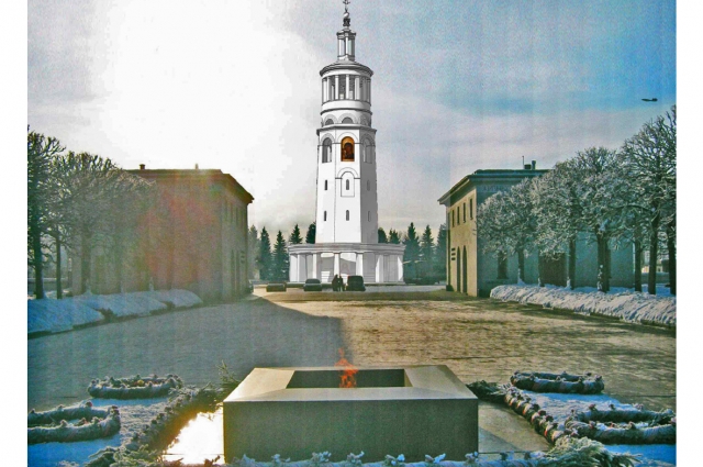 Часовня с колокольней получила благословление митрополита Санкт-Петербургского и Ладожского Варсонофия. 