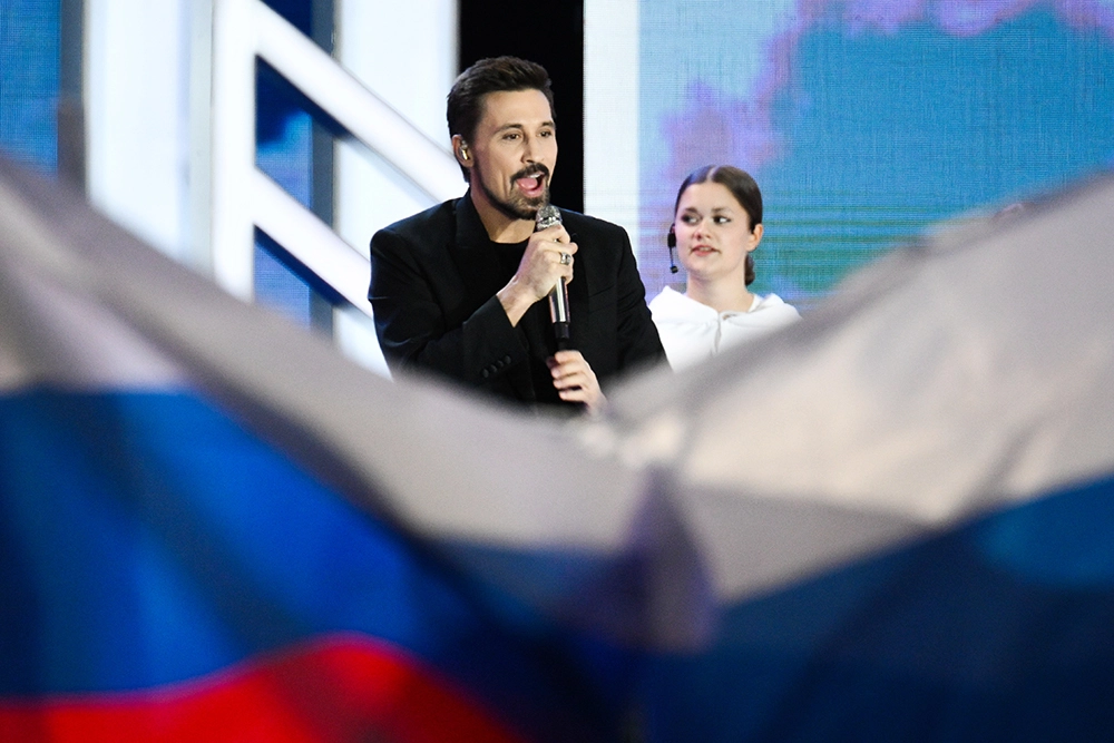 Певец Дима Билан.