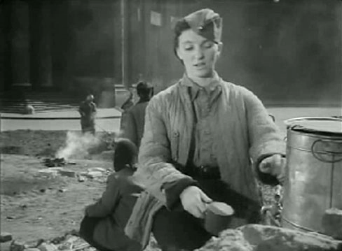 Антонина Шуранова в фильме «Балтийское небо», 1960 г.