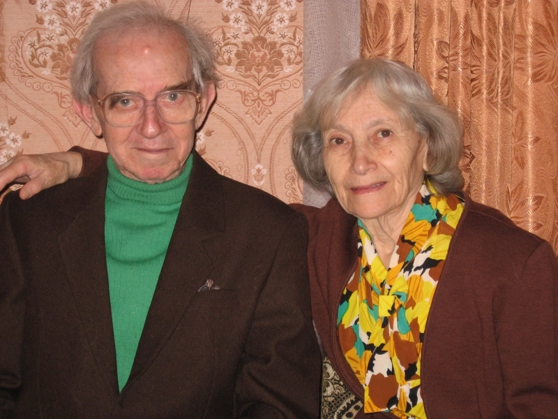 С супругой, 2007 год.