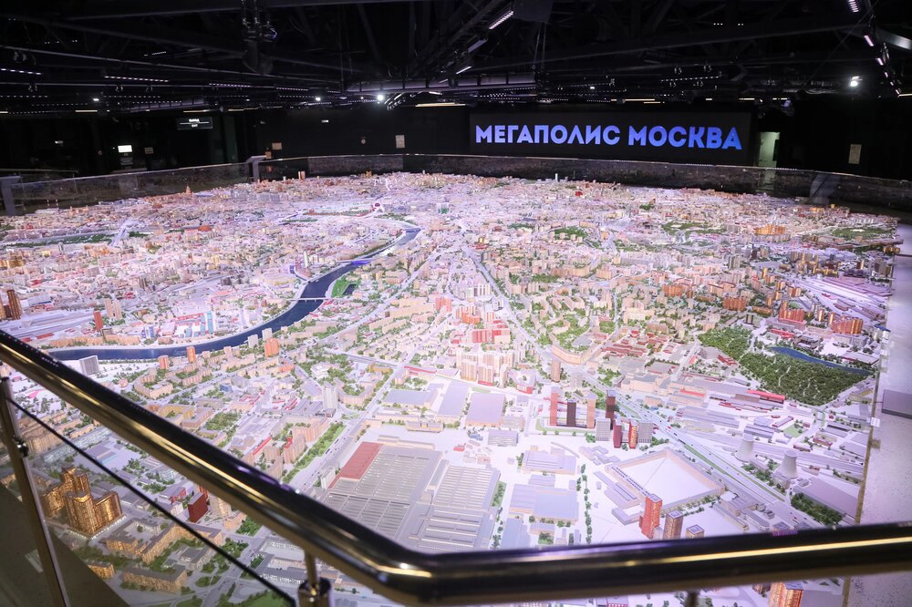 Павильон «Макет Москвы» на ВДНХ.