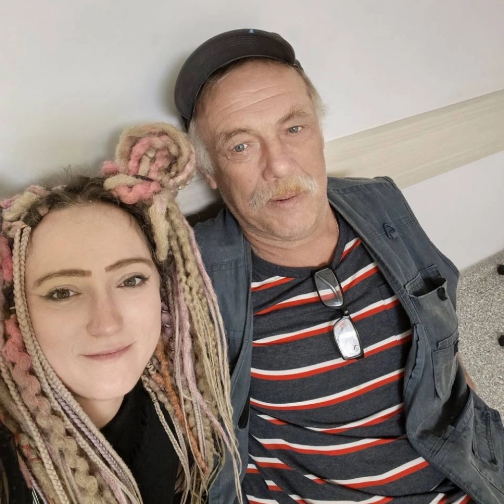 Олег с дочкой Ириной.