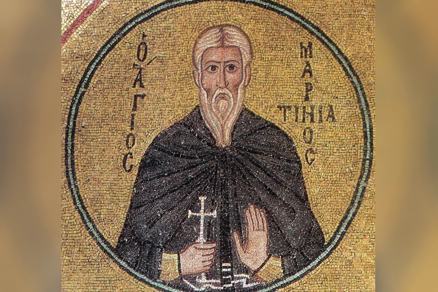 Преподобный Мартиниан Кесарийский (Палестинский).