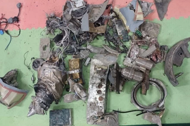 Обломки JASSM