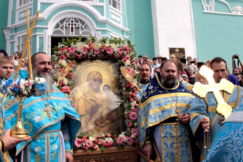 Литургия в честь иконы Одигитрии