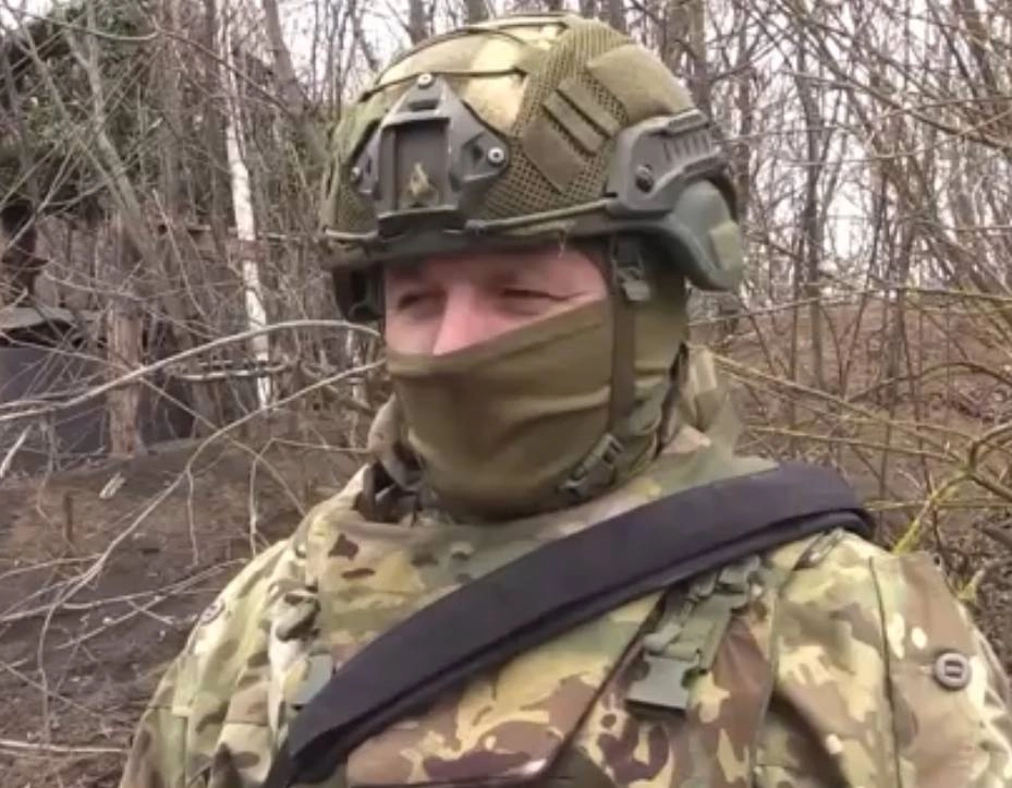 командир батальона огнеметного и аэрозольного противодействия с позывным «Асфальт».