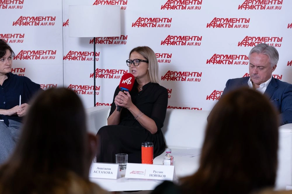 Директор Благотворительного фонда «АиФ. Доброе сердце» Анастасия Астахова.