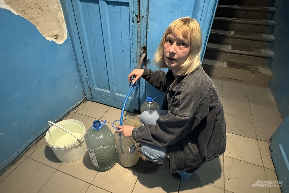 Как ветеран Донецка восстановил воду в квартирах соседей