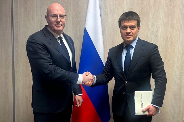 Дмитрий Чернышенко и Михаил Котюков обсудили развитие науки, молодёжной политики, туризма и спорта в крае.