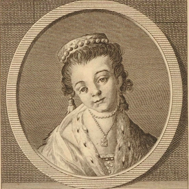 Евдокия Лопухина, детский портрет.