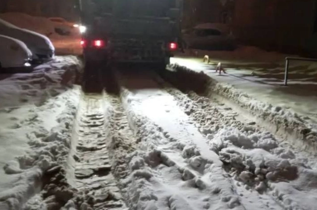 После снегопадов в Екатеринбурге возникли перебои с вывозом мусора