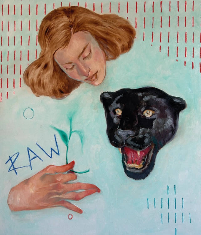 Картина Марины Алтуховой «RAW»