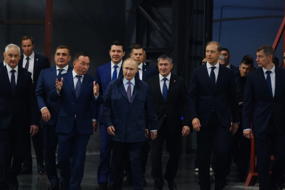 Владимир Путин посетил Пермь в 2025 году.