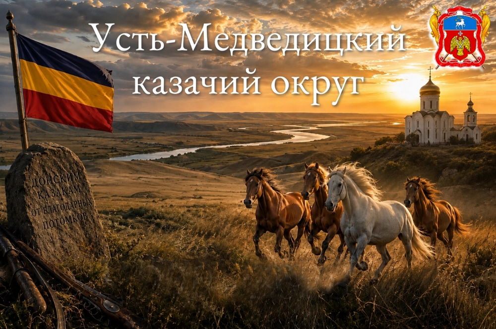 История Усть-Медведицкого округа началась ещё в 1802 году.