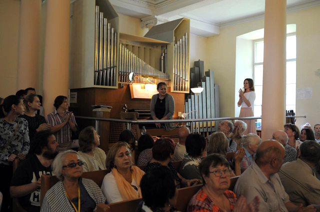 Органный концерт  в лютеранской церкви святых Петра и Павла.