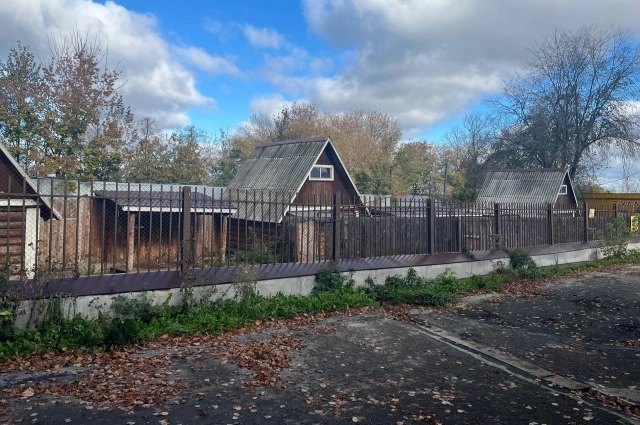 Вольеры парнокопытных располагаются значительно ниже других объектов.