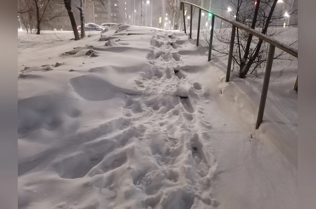 зима, снег, сугробы, декабрь, оренбург 