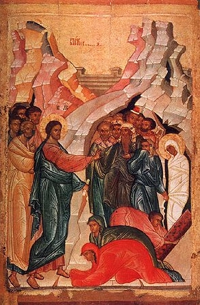 Воскрешение Праведного Ла́заря Четверодневного, Кити́йского, друга Божия