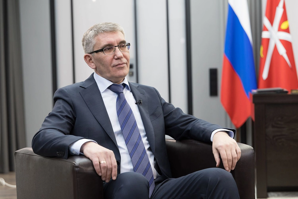 Губернатор Тульской области Дмитрий Миляев.