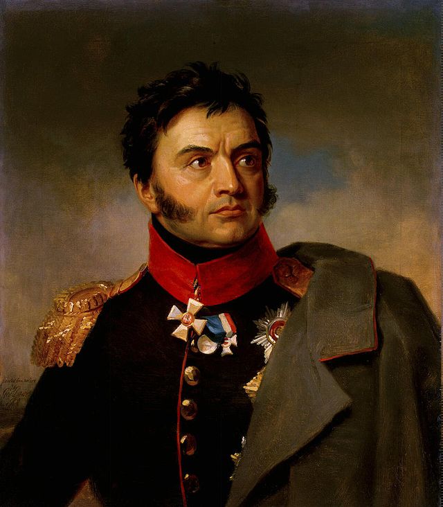 Генерал Раевский. Джордж Доу. Военная галерея Зимнего Дворца, Государственный Эрмитаж.