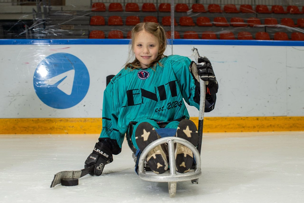 Дочь Ольги Комаровой Геля.