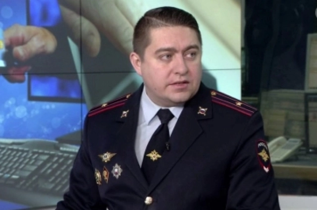 Представитель МВД по республике Татарстан, майор полиции Рафаэль Сагдиев. 