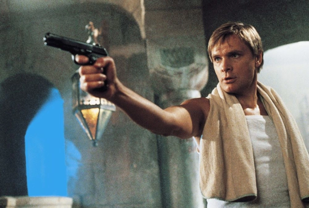 Олег Видов в фильме «Красная жара», 1988 г.