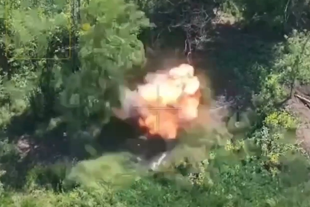 Удар по ВСУ в Запорожской области.